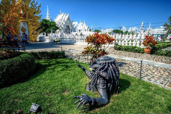 Half Day Chiang Rai City Tour with White Temple & Wat Phra Kaew - Wat Rong Khun (White Temple): mirrors, murals, and photo-ready detail