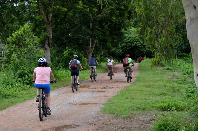 Half Day Cycling Tour to the White temple - Pedaling the Lao River route: villages, farms, and plantations
