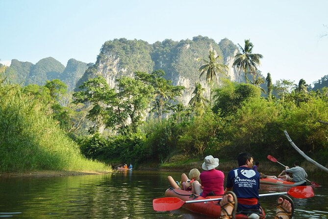 Half Day Khao Sok River Tour By Bamboo Raft From Khao Lak - Bamboo Raft on the Sok River: Relaxed, Guided, and Really Scenic