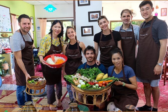 Half-Day Thai Cooking Class with organic ingredients - What You’ll Cook: Papaya Salad, Tom Yum, Green Curry, Banana Dessert