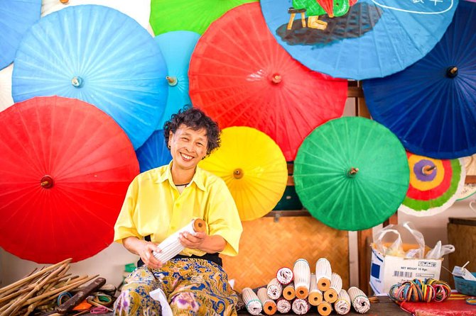 Half Day Traditional Handicraft Craftsmanship Tour from Chiang Mai - Stop 4: Bo Sang umbrella village and Saa-paper parasols from scratch