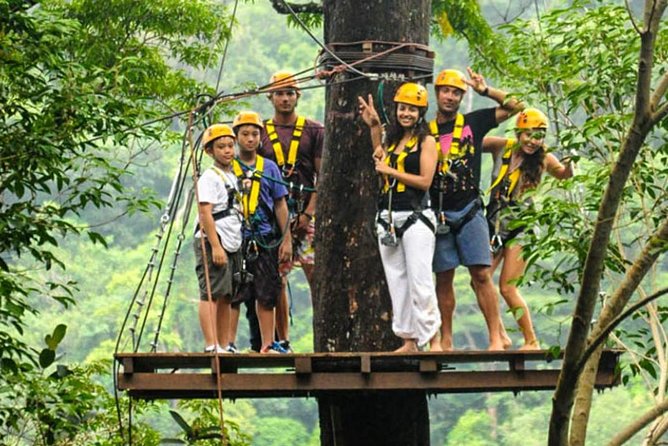 Hanuman World Phuket: Zipline & Canopy Thrills - Roller Zip Line Round: Add-On Thrill vs. Standard Zips
