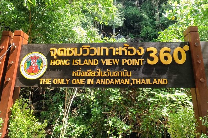 Hong Islands Day Tour and 360 Viewpoint by Longtail Boat From Krabi - The 360 viewpoint: stair training with a payoff