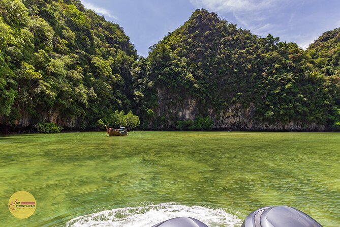 Hong Islands One Day Tour by Speed Boat from Ao Nang, Krabi - Ko Lao Lading: Cliff-Bay Scenery and Shade for Photos