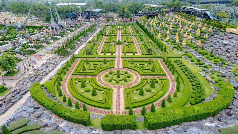 Hop-On Hop-Off Bus Tours and Nongnooch Pattaya Combo - Nong Nooch Pattaya: gardens first, then shows (this is the headline)