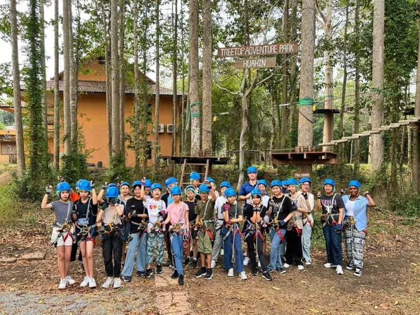 Hua Hin Tree Top Zipline Adventure and Canopy Rope Challenge - Key points at a glance
