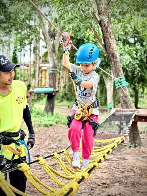 Hua Hin Tree Top Zipline Adventure and Canopy Rope Challenge - Guides, pacing, and the small things that affect your run
