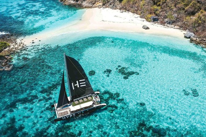 Hype Boat Club: Phuket 's Most Unique Catamaran Experience - Racha Yai snorkeling: coral, fish, and weather patience