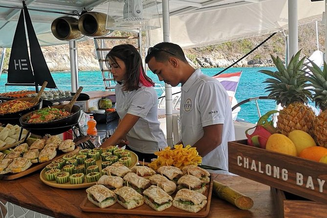 Hype Luxury Catamaran Cruise Experience - Boat Comfort: 200 Sq. M, Showers, Toilets, and Space to Breathe