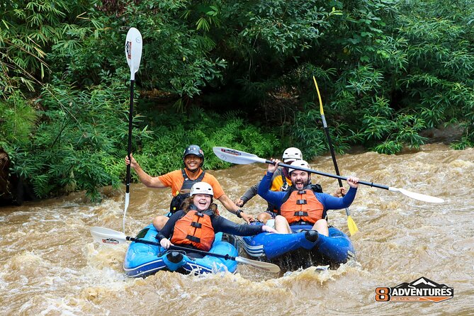 Inflatable Kayaking and ATV Adventure - Lunch, Lockers, Showers, and Base-Camp Comfort