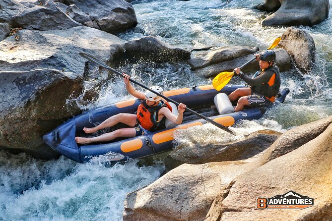 Inflatable Kayaking and ATV Adventure - Jungle Views, Water Stops, and Photo Breaks