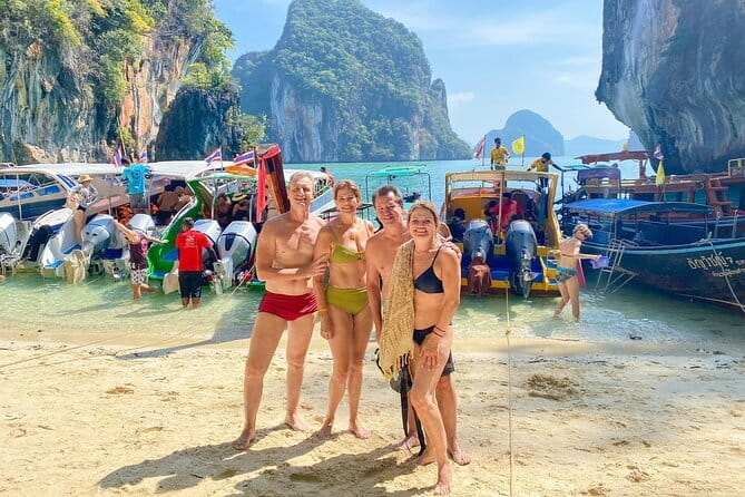James Bond and Hong Island Canoeing by Speedboat from Krabi - Koh Panak Cave: limestone caves and secluded-feeling pools