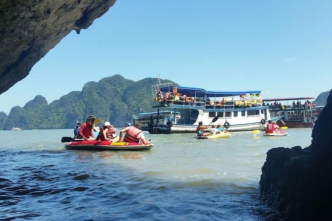James Bond Island and Phang Nga Bay Tour By Big Boat From Phuket - Stop 3: Ao Po Pier break-in-time between island sections