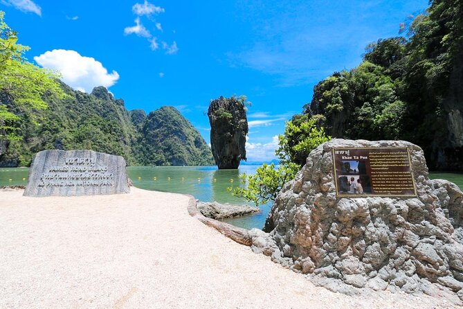 James Bond Island and Phang Nga Bay Tour + Canoeing By Speedboat From Phuket - Stop 1: Phang Nga Bay views you get before the crowds spike