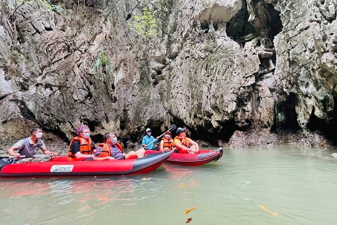 James Bond Island Canoeing 7 Point 5 Island By Speedboat From Phuket - Bat Cave and Ice Cream Cave: Limestone Stops That Move Fast