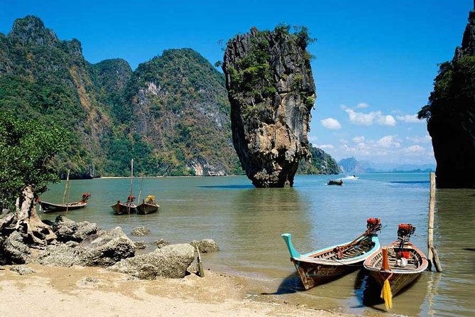 James Bond Island Day Tour by Longtail Boat - Wat Suwan Kuha and Monkey Cave: a quick culture stop with a twist