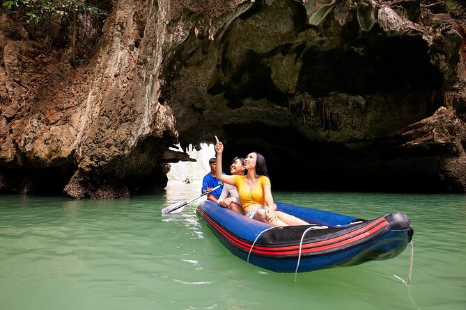 James Bond Island & Phang Nga Bay Sea Canoeing Day Tour By Big Boat From Phuket - Sea canoeing in caves and mangroves: Phanak and Ko Hong