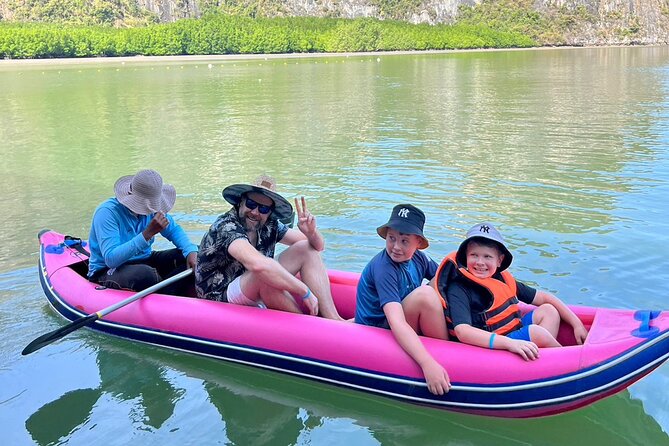 James Bond Island Private Boat Tour - Ko Rang Yai beach break: fruit, refreshments, and a calmer ending