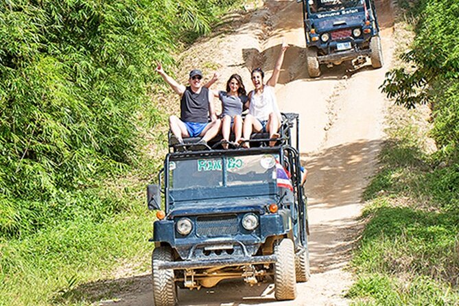 Jeep Tour Koh Samui Jungle Safari Full Day Adventure - Wat Plai Laem and Big Buddha on Koh Fan: The Iconic Ending