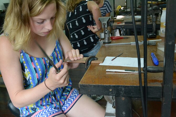 Jewellery Making Class with Silversmithing in Chiang Mai - From Drawing to Finished Piece: The Step-by-Step Process