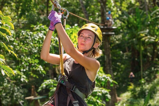 Jungle Xtreme Adventures and Zipline - First stop: the briefing and safety gear that make the whole thing work