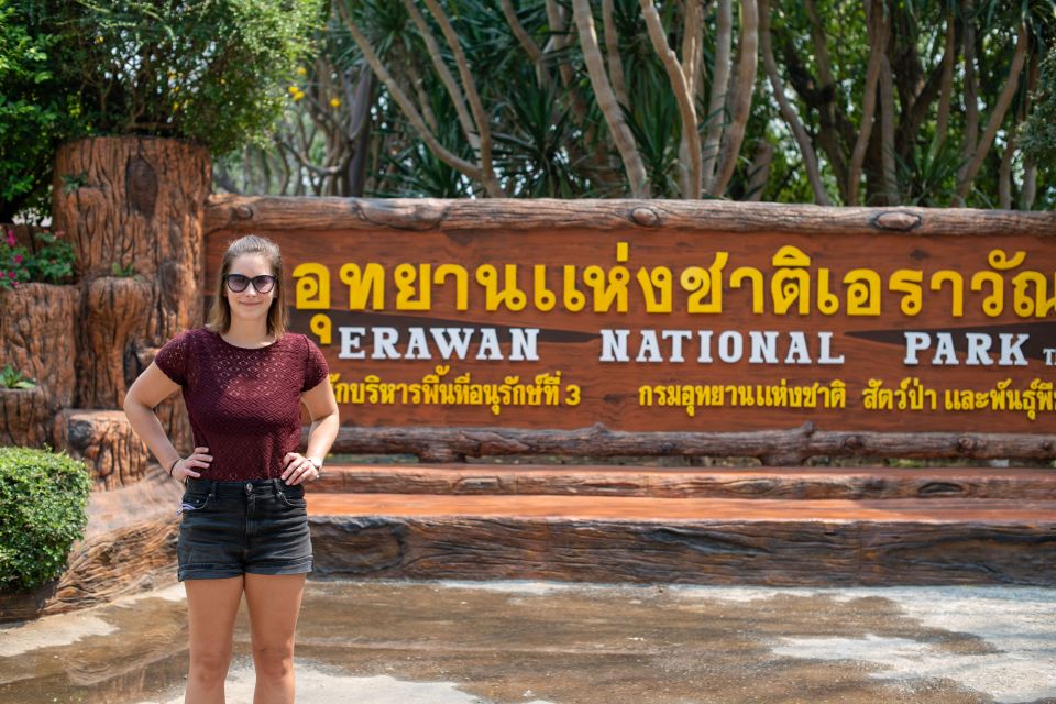 Kanchanaburi: Erawan Waterfall & Train Full-Day Tour - Bridge on the River Kwai: The Final Guided Stop