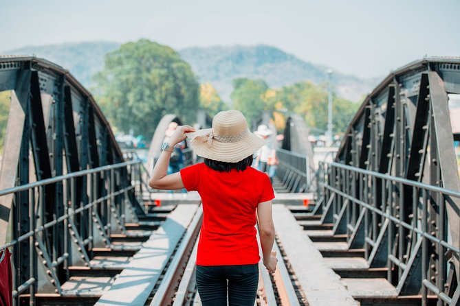 Kanchanaburi River Kwai & Death Railway Small Group tour - Tiger Cave Temple (Wat Tham Suea) and the Railway Train-Spot Moment