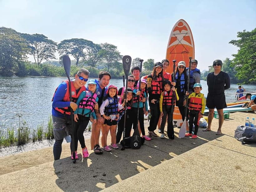 Kanchanaburi: River Kwai Stand-Up Paddleboarding Tour - Your first gear check: life jacket, board, and phone protection