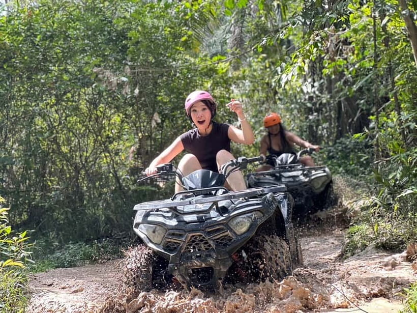 Kayaking ao thalane krabi and ATV extreme - ATV in Krabi’s countryside: controlled fun on bumpy trails