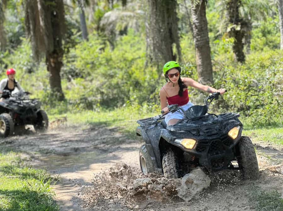 Kayaking at klong root in clude ATV and shooting - English Guide and Small-Group Feeling: What the Staff Setup Means
