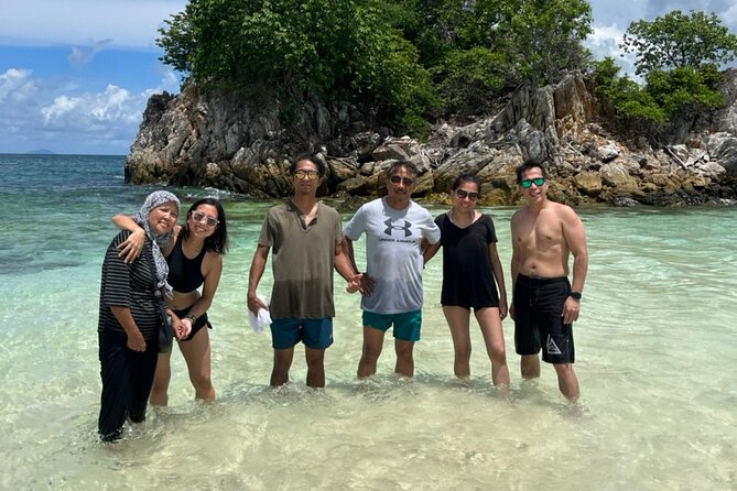 Khai Island Private Boat Tour - Koh Rang Yai sand break: fruit, cool drinks, and sunset time