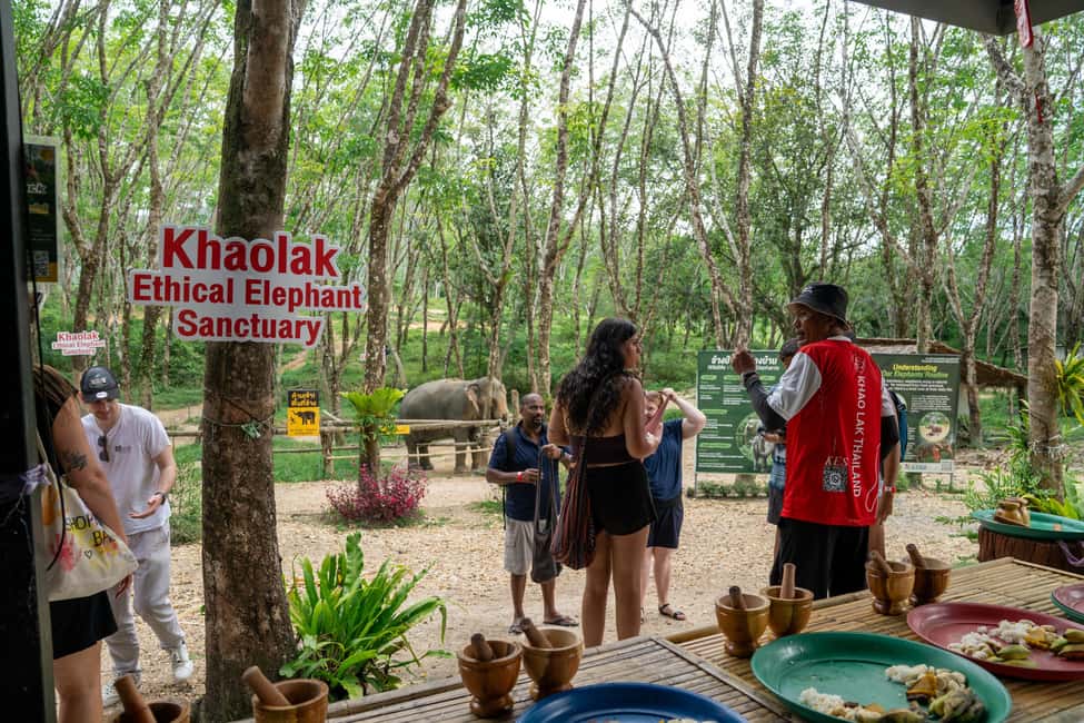 Khao Lak: 1-Hour Elephant Sanctuary Eco-Journey with Shuttle - Key points before you go