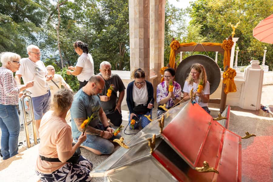 Khao Lak: 3 Temples Full Day Tour w/Lunch & Hotel Transfer - Dragon Cave Temple: Stalactites, Stalagmites, and Monks’ Herbal Remedies