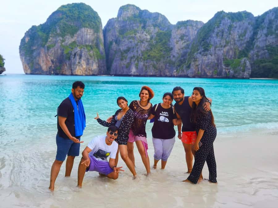 Khao Lak: Day Trip to Phi Phi with Private Longtail Tour - Loh Samah Bay and Viking Cave: photos, shallow coves, and quick stops