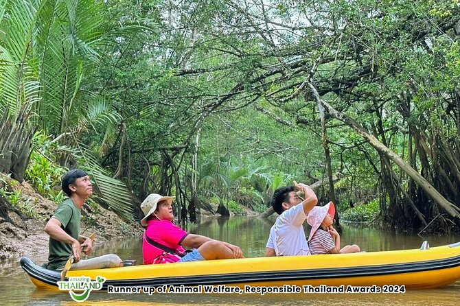Khao Lak Elephant Sanctuary Visit and Mangrove Kayak Tour - Lunch While Elephants Roam: Why This Timing Works