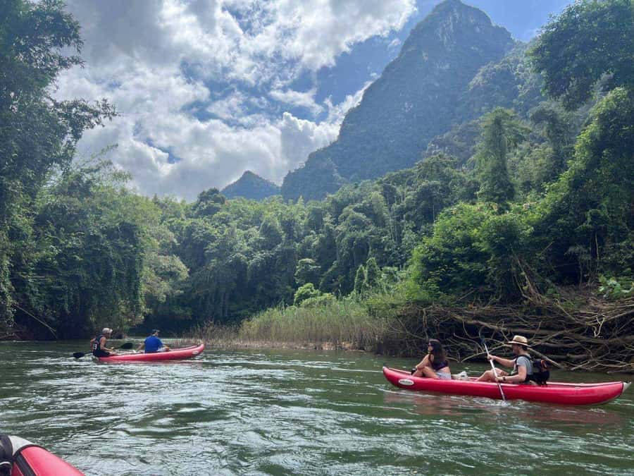 Khao Lak: Full-Day Khao Sok Jungle Walk and Canoeing Tour - Klongsok River canoeing: the relaxing part you’ll remember