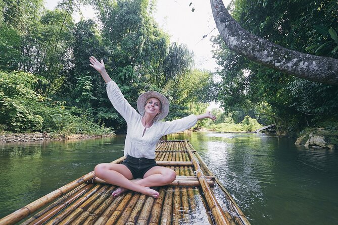Khao Lak Full Day Tour: Sarasin Bridge, Khao Lak National Park, Lampi Waterfall - Andaman View Point and Bamboo Rafting on a Slow River