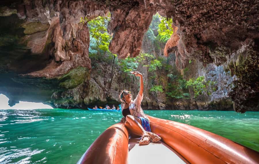 Khao Lak: James Bond Island & Canoeing Tour by Longtail Boat - Longtail boat cruising: the comfort factor people underestimate