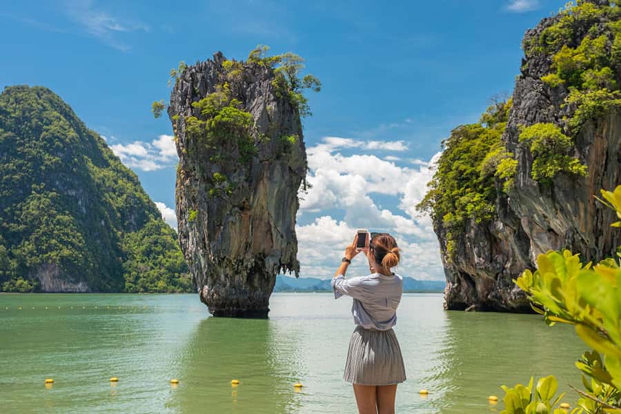 Khao Lak: James Bond Island & Canoeing Tour by Longtail Boat - James Bond Island and Khao Phing Kan: movie rocks plus practical photo time
