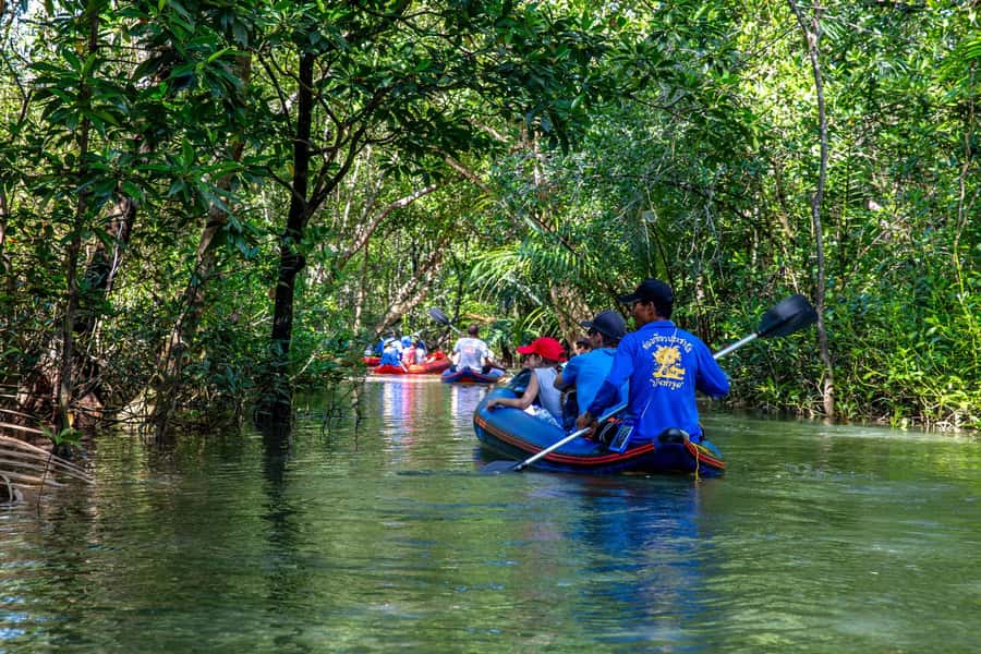 Khao Lak: Off-Road Jungle Full-Day Jeep Tour with Lunch - Khao Lak National Park, but with wheels and a paddle
