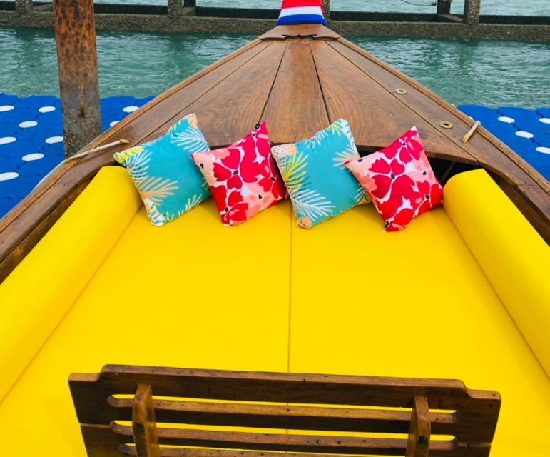 Khao Lak: Private Long-Tail Boat Trip to James Bond Island - Panak Island picnic from the prow