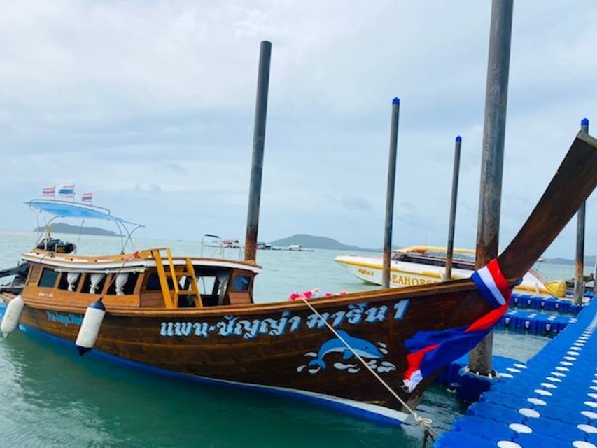 Khao Lak: Private Long-Tail Boat Trip to James Bond Island - Hong Island emerald lagoons for swimming and snorkeling