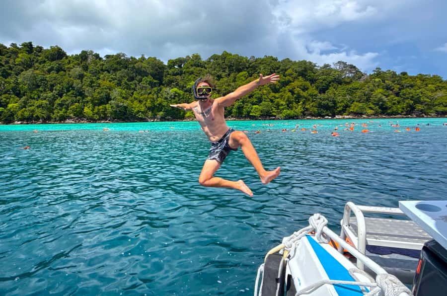 Khao Lak: Surin Islands & Moken Village Premium Snorkel Tour - Group size and boat comfort: What 60 people means for your experience
