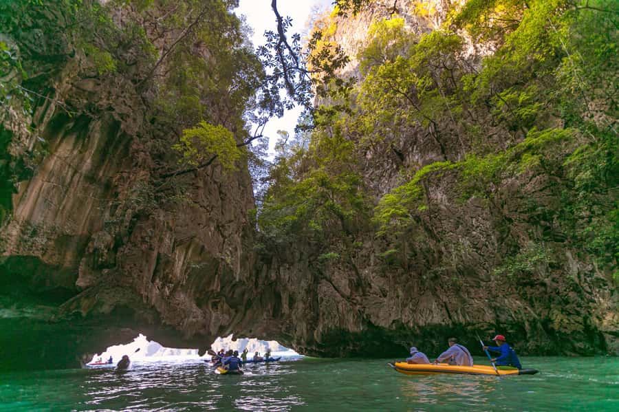 Khao Lak: Swift Power Catamaran Glide to James Bond Island - Rang Yai and the Private Pearl Farm Stop