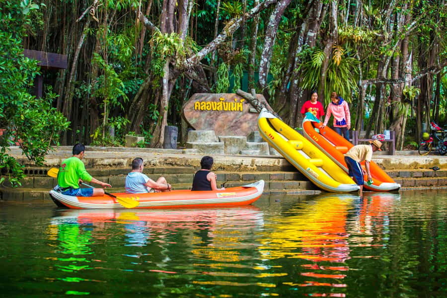 Khao Lak's Little Amazon: Canoe, Trek & Waterfall Day Trip - Tam-Nang or Sai Roong Waterfall Swim: Cooling Off in Real Jungle Water