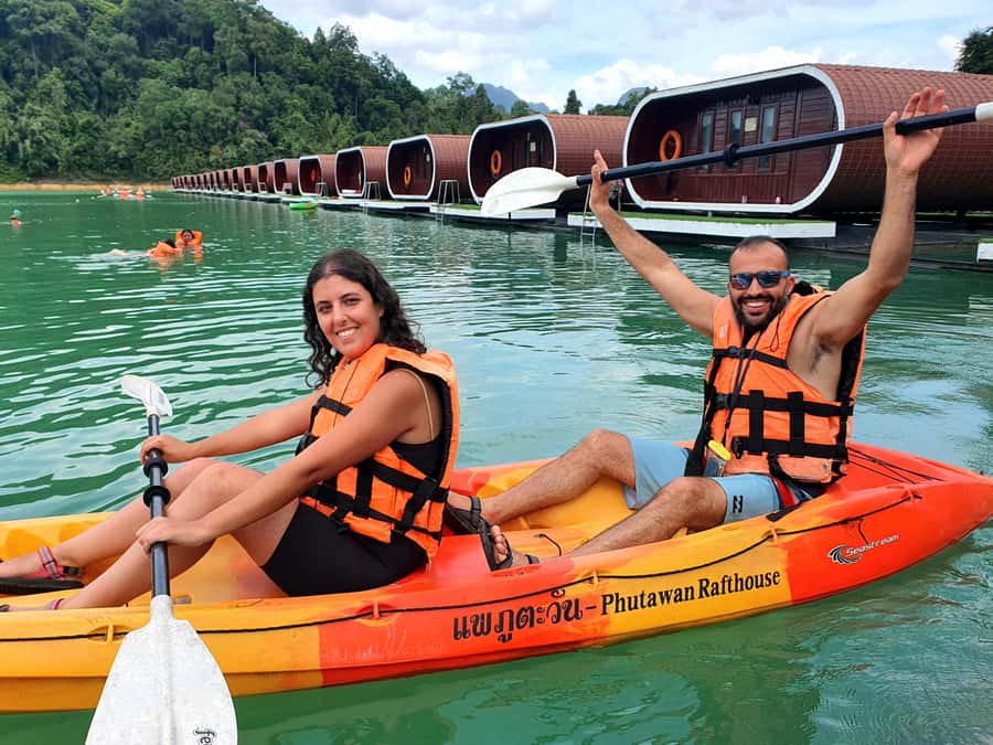 Khao Sok: Cheow Lan Lake, Diamond Cave, Hiking, All Included - Kayaking and Swimming: Real Water Time With Provided Safety Gear