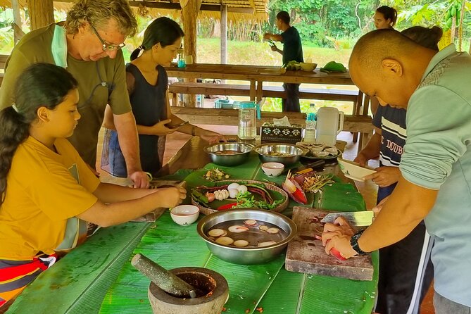 Khao Sok Local Life Adventure & Traditional Cooking Class - Sok River Bamboo Rafts: A Slow Float Through Limestone Gorge