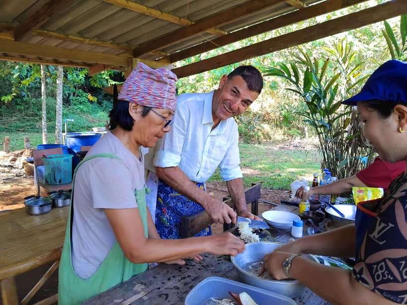 Khao Sok: Private Authentic Jungle Cooking Experience - Organic Garden First: Your Hands-On Ingredient Moment