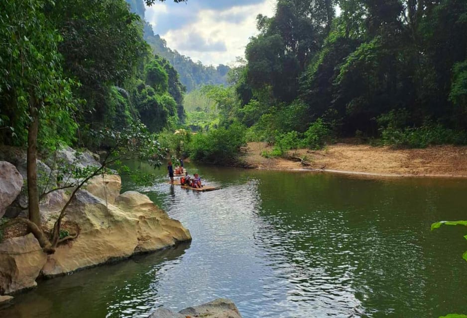 Khao Sok: Private Bamboo Rafting & Jungle Cave Temple Tour - Thai Coffee in a Bamboo Mug: The Best Kind of Small Detail