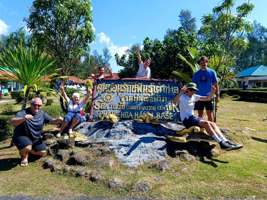 Khaolak: Bamboo Rafting, Waterfalls, and Turtle Conservation - Bamboo rafting on a jungle river: the cool breeze and the wildlife hunt